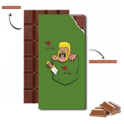 Tablette de chocolat personnalisé Clash Pocket
