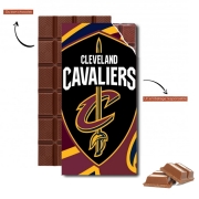 Tablette de chocolat personnalisé Cleveland Cavaliers