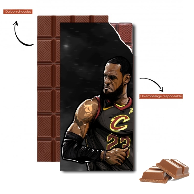 Tablette de chocolat personnalisé Cleveland Leader