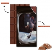 Tablette de chocolat personnalisé Collage - Man and the  Whale