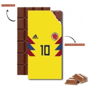 Tablette de chocolat personnalisé Colombia World Cup Russia 2018