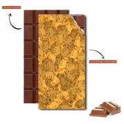 Tablette de chocolat personnalisé Cookie Moai