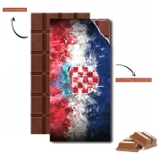 Tablette de chocolat personnalisé Croatie