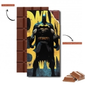 Tablette de chocolat personnalisé Dark Bat V3