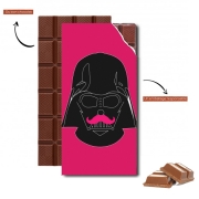Tablette de chocolat personnalisé Dark Moustache