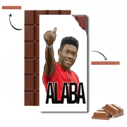 Tablette de chocolat personnalisé David Alaba Bayern