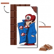 Tablette de chocolat personnalisé Dealer Mushroom Feat Wario