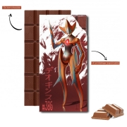 Tablette de chocolat personnalisé Deoxys Creature