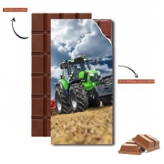 Tablette de chocolat personnalisé deutz fahr tractor