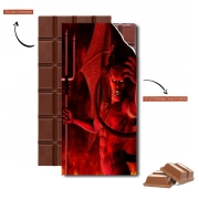 Tablette de chocolat personnalisé Diable 3D Art