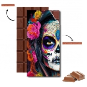 Tablette de chocolat personnalisé Dia De Los Muertos V5