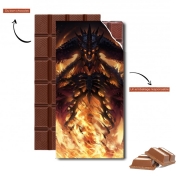Tablette de chocolat personnalisé Diablo Immortal