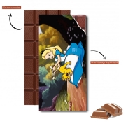 Tablette de chocolat personnalisé Disney Hangover Alice and Simba