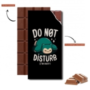 Tablette de chocolat personnalisé Do not disturb im busy