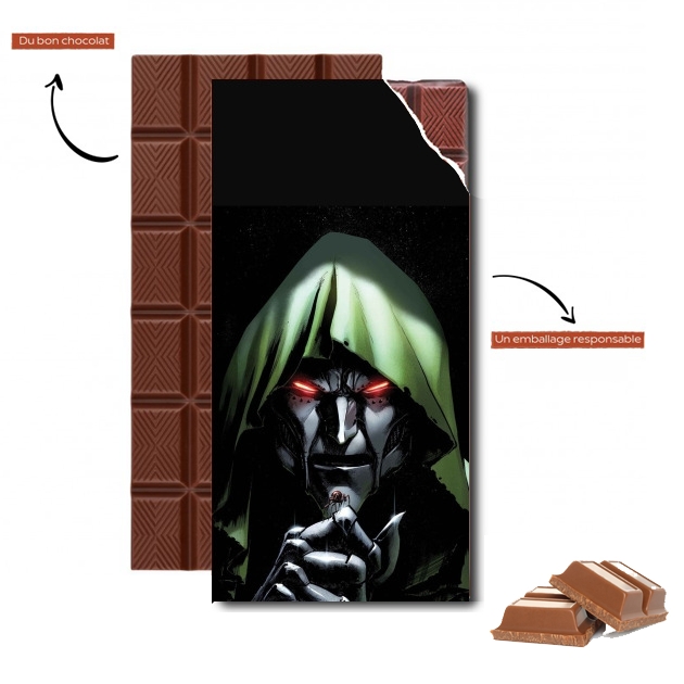 Tablette de chocolat personnalisé Doctor Doom