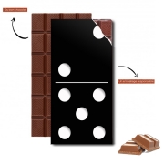 Tablette de chocolat personnalisé Domino