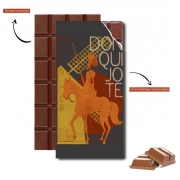 Tablette de chocolat personnalisé Don Quixote