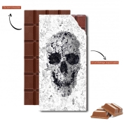 Tablette de chocolat personnalisé Doodle Skull