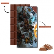 Tablette de chocolat personnalisé Dota 2 Fanart