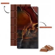 Tablette de chocolat personnalisé Dragon Attack