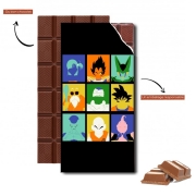 Tablette de chocolat personnalisé Dragon pop