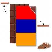 Tablette de chocolat personnalisé Drapeau Armenie