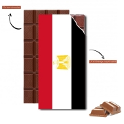 Tablette de chocolat personnalisé Drapeau Egypte