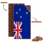 Tablette de chocolat personnalisé Drapeau Nouvelle Zeland