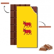 Tablette de chocolat personnalisé Drapeau Province du Béarn