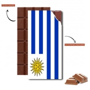 Tablette de chocolat personnalisé Drapeau Uruguay