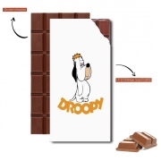Tablette de chocolat personnalisé Droopy Doggy
