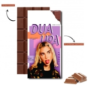Tablette de chocolat personnalisé Dua Lipa new rules