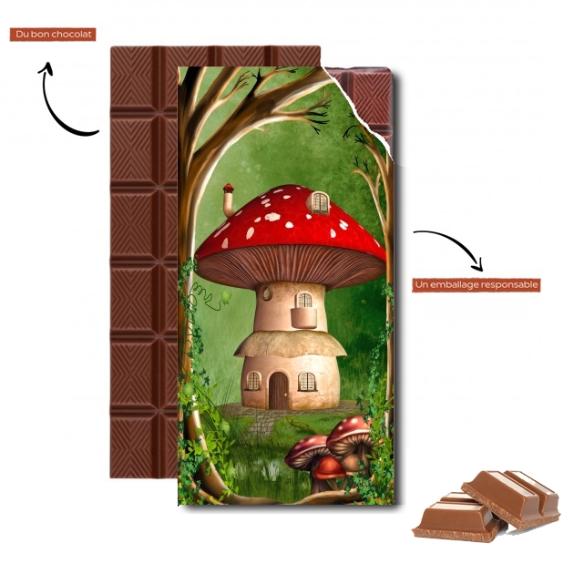 Tablette de chocolat personnalisé Dwarf Land