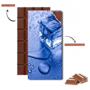 Tablette de chocolat personnalisé Glacon - Envie de froid