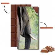 Tablette de chocolat personnalisé Elephant