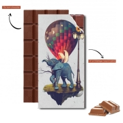 Tablette de chocolat personnalisé Elephant Angel