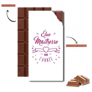 Tablette de chocolat personnalisé Elu maîtresse de l'année cadeau professeur