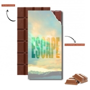 Tablette de chocolat personnalisé Escape