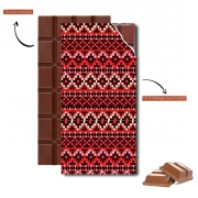 Tablette de chocolat personnalisé Aztec Pixel