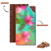 Tablette de chocolat personnalisé Exotic Triangles
