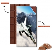 Tablette de chocolat personnalisé F-18 Hornet