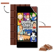 Tablette de chocolat personnalisé Family Guy mashup Gta 6