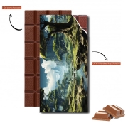 Tablette de chocolat personnalisé Fantasy Landscape V2