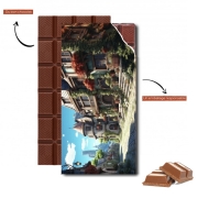Tablette de chocolat personnalisé Fantasy Landscape V3