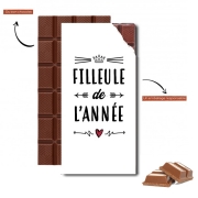 Tablette de chocolat personnalisé Filleule de lannee