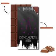 Tablette de chocolat personnalisé Flag House Dondarrion
