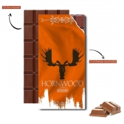 Tablette de chocolat personnalisé Flag House Hornwood