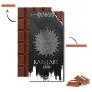 Tablette de chocolat personnalisé Flag House Karstark