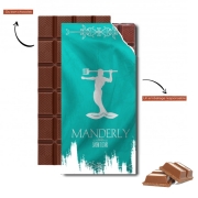Tablette de chocolat personnalisé Flag House Manderly