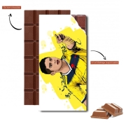 Tablette de chocolat personnalisé Football Stars: James Rodriguez - Colombia
